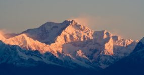 Kanchenjunga is India's highest and the world's third highest mountain.