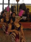 Dancers at the court of the Sultan of Yogyakarta
