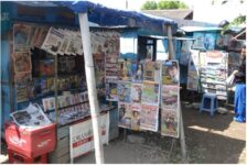 Magazine stand in Yogyakarta