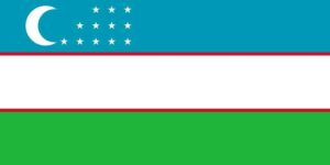 Uzbekistan State flag