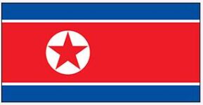 NORTH KOREA State Flag
